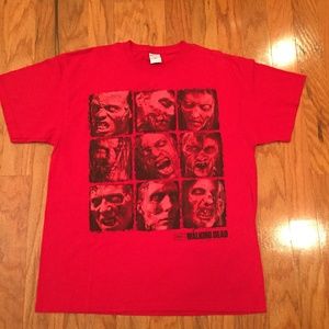 The Walking Dead T shirt Men's XL Jerzees  Zombies Comic AMC TV Short Sleeve